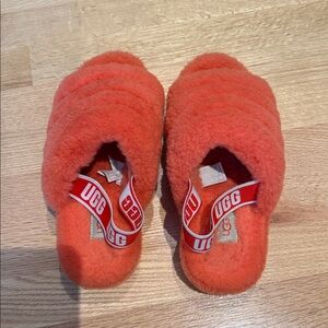 UGG Plush Coral Slippers